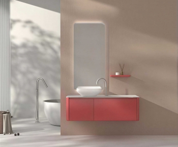 Modern Bathroom Cabinet-ID:492796905