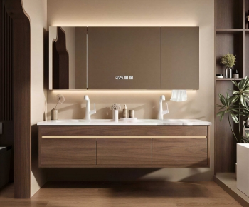 Modern Bathroom Cabinet-ID:165004979
