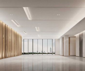 Modern Office Reception Desk-ID:872782956