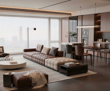 Modern A Living Room-ID:493674994