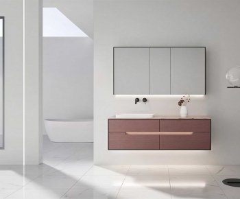 Modern Bathroom Cabinet-ID:208852052