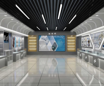 Modern Exhibition Hall-ID:102848056