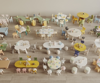 Modern Children's Table/chair-ID:442240956
