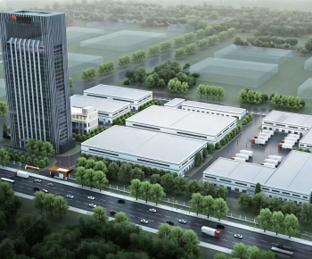 Modern Architectural Bird's-eye View Planning-ID:638520963