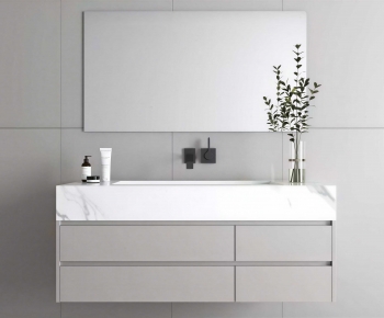 Modern Bathroom Cabinet-ID:480622054