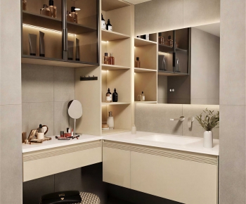 Modern Bathroom Cabinet-ID:793922906