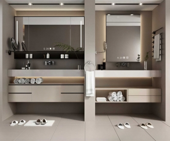 Modern Bathroom Cabinet-ID:254169942