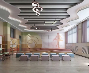 Modern Dance Classroom-ID:885746008