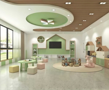 Modern Kindergarten Classrooms-ID:117671013