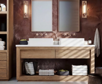 Modern Bathroom Cabinet-ID:452094089