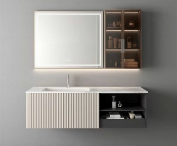 Modern Bathroom Cabinet-ID:298422106