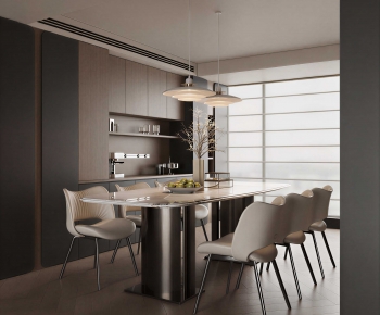 Modern Dining Room-ID:900383004
