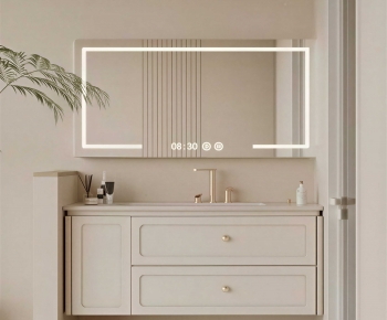 Modern Bathroom Cabinet-ID:158425094