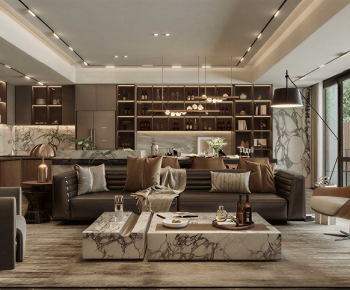 Modern A Living Room-ID:111454017