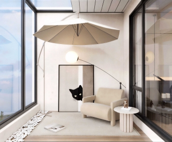 Modern Leisure Balcony-ID:694608932