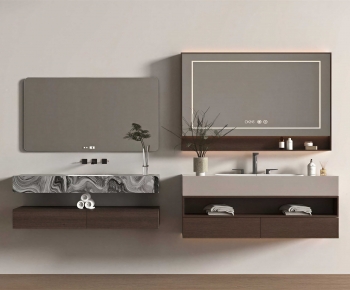 Modern Bathroom Cabinet-ID:122183089
