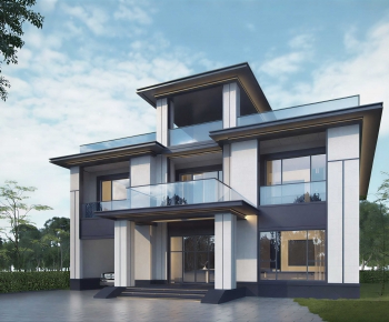Modern Detached Villa-ID:491764077