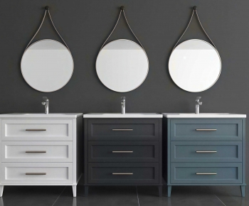 Modern Bathroom Cabinet-ID:557796962
