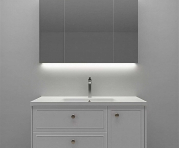 Modern Bathroom Cabinet-ID:500350954