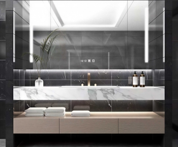 Modern Bathroom Cabinet-ID:734208113