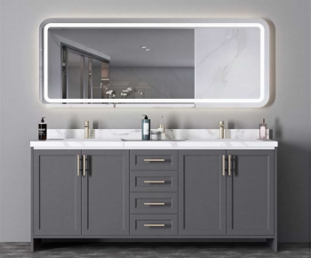 Modern Bathroom Cabinet-ID:852257975