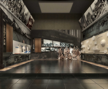 Modern Exhibition Hall-ID:641920099