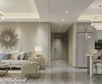 Modern A Living Room-ID:975868946