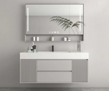 Modern Bathroom Cabinet-ID:123533013