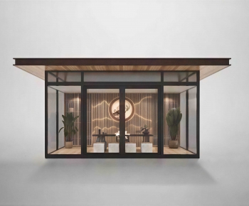 Modern Glass Sunshine Room-ID:253756058