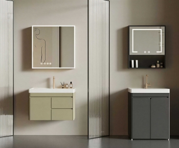 Modern Bathroom Cabinet-ID:515722992