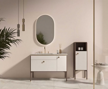 Modern Bathroom Cabinet-ID:534228097