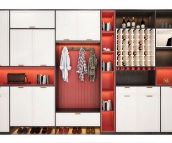 Modern Shoe Cabinet-ID:957384118