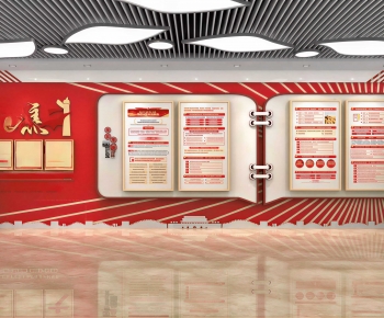 Modern Exhibition Hall-ID:609060058