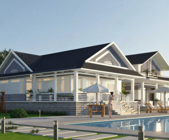 Modern Detached Villa-ID:459249023