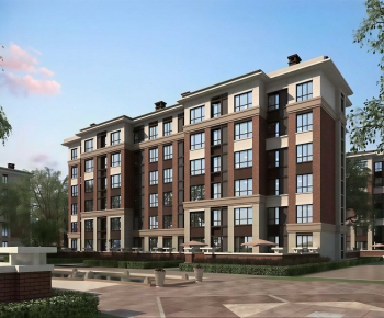 Modern Building Appearance-ID:434242016