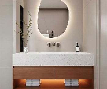 Modern Bathroom Cabinet-ID:336205017