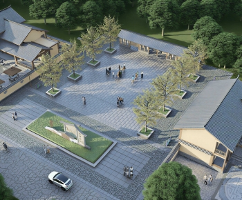 Modern Park Landscape-ID:133905897