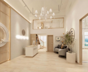 Modern Office Reception Desk-ID:160291917