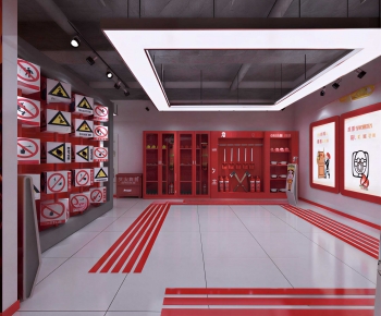 Modern Exhibition Hall-ID:585230111
