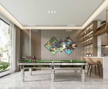 Modern Billiards Room-ID:642396931