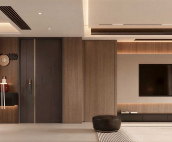 Modern A Living Room-ID:603665118