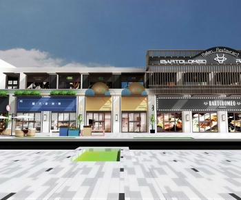 Modern Building Appearance-ID:952070003