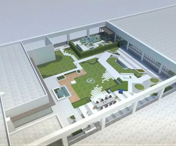 Modern Architectural Bird's-eye View Planning-ID:630369902