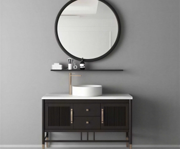 Modern Bathroom Cabinet-ID:349838979
