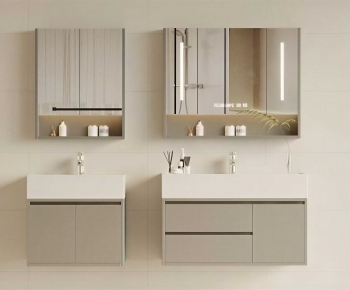 Modern Bathroom Cabinet-ID:271425013