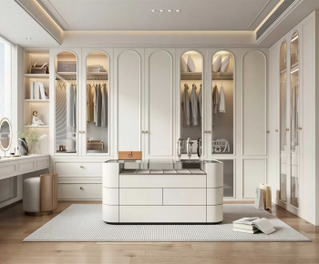French Style Clothes Storage Area-ID:578617105