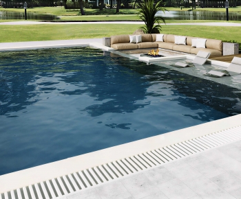 Modern Swimming Pool-ID:954493052