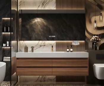 Modern Bathroom Cabinet-ID:985342033