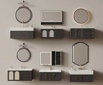 Modern Bathroom Cabinet-ID:988753087