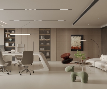 Modern Manager's Office-ID:921483997